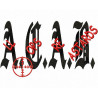 Hooded ACAB COPS