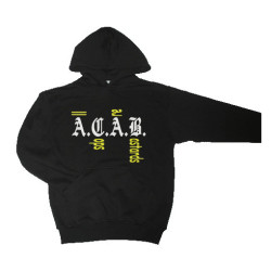 (1b) Hooded ACAB COPS GEEL