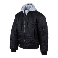 Bomber capuchon