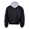 Bomber capuchon