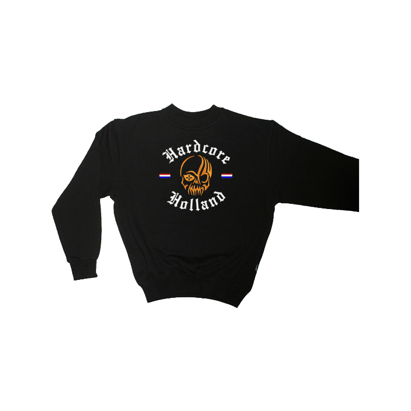 Sweater Hardcore Holland Skull