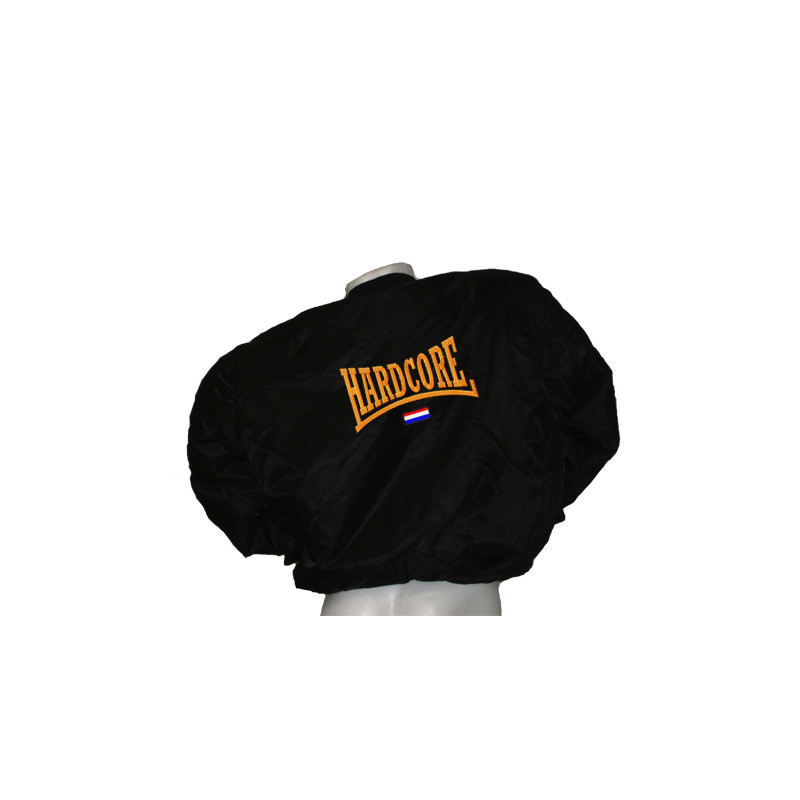 Bomber Hardcore logo NL vlag (oranje)