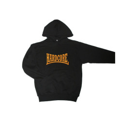 Hooded Hardcore logo (oranje)