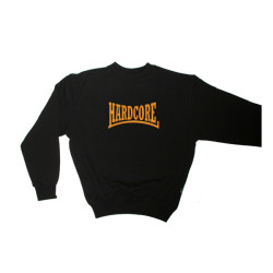 Sweater Hardcore logo (oranje)