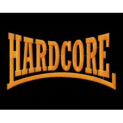Sweater Hardcore logo (oranje)