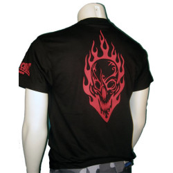 T-shirt Burning Face (RED)