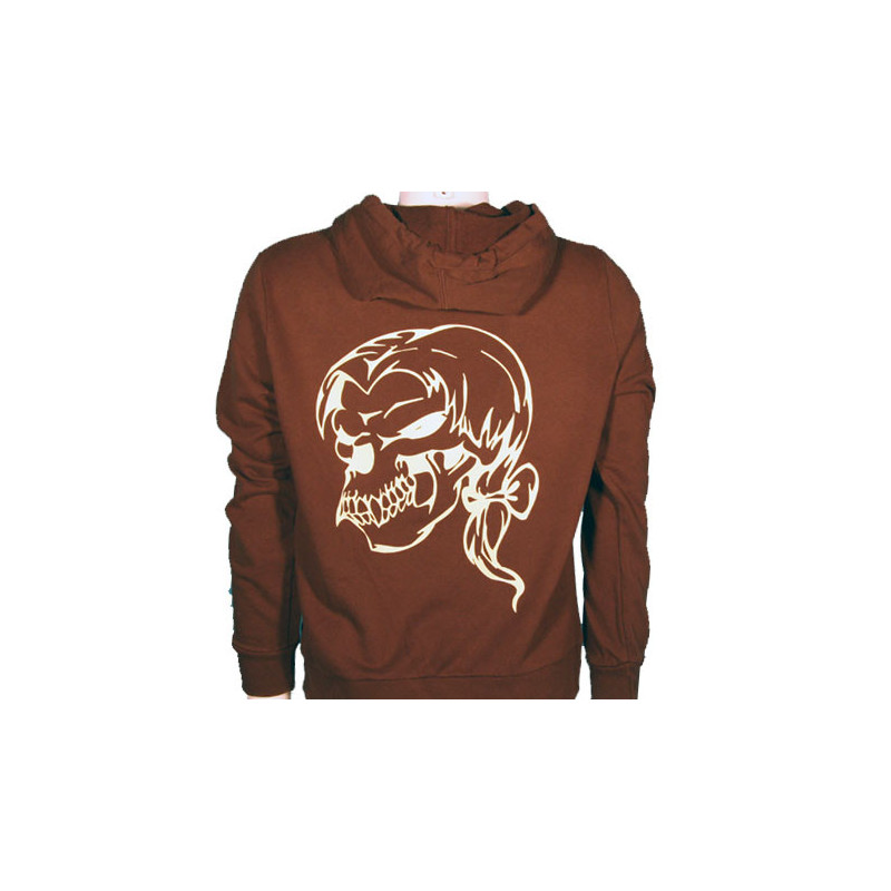 Ladies Hooded Sweat Psychobitch