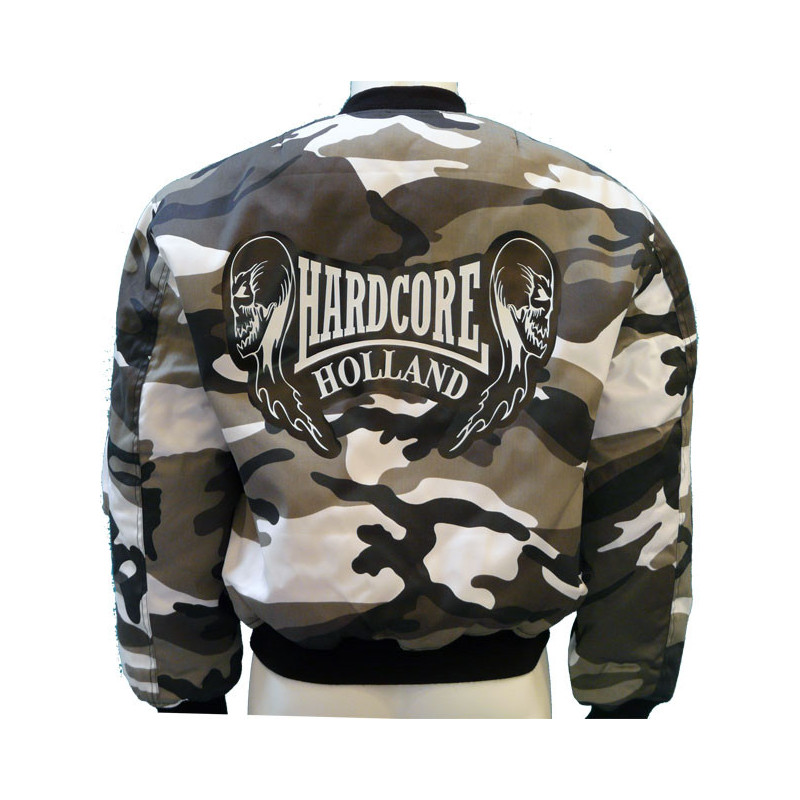 Bomber Camo Double Skull