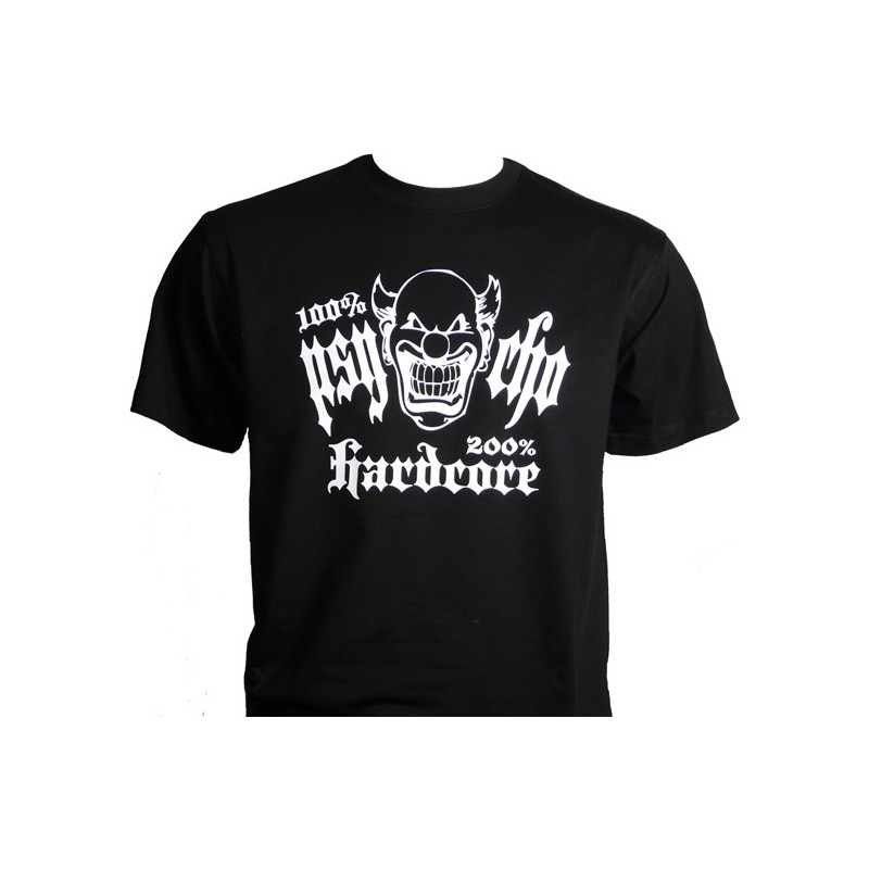 T-shirt 100% Psycho/200% Hardcore