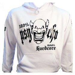 hooded 100% Psycho/200% Hardcore